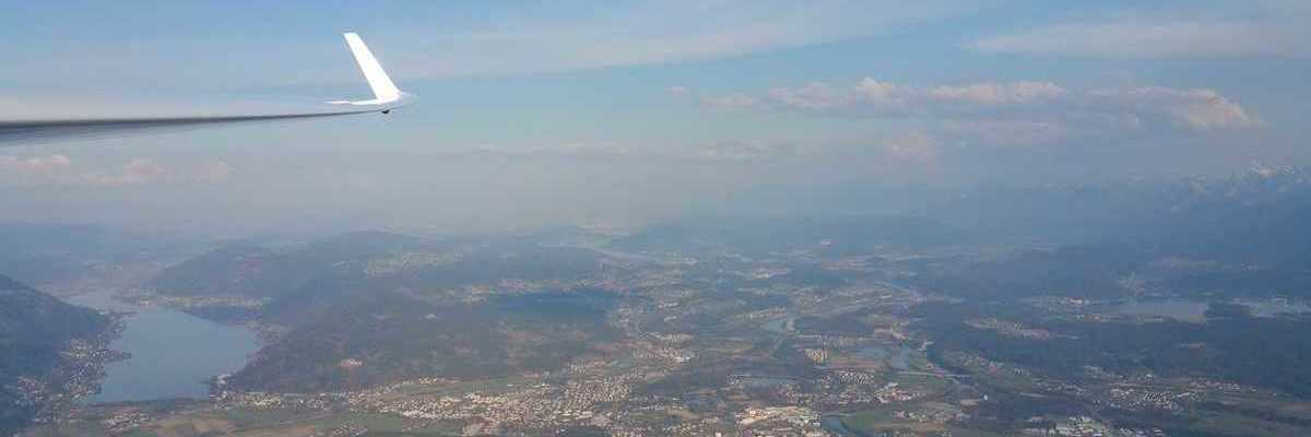Flugwegposition um 16:03:33: Aufgenommen in der Nähe von Villach, Österreich in 1789 Meter